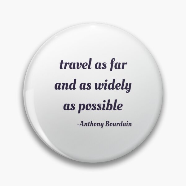 Item preview, Travel - Anthony Bourdain Classic  designed and sold by CartabanShop.