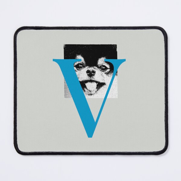 Item preview, BTS V Layover,  BTS Taehyung Layover, Yeontan, love me again, black and white/ blue V designed and sold by SoloAutenica.