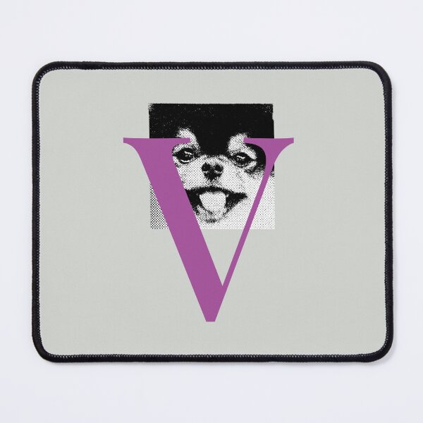 Item preview, BTS V Layover,  BTS Taehyung Layover, Yeontan, love me again, black and white/ purple V designed and sold by SoloAutenica.