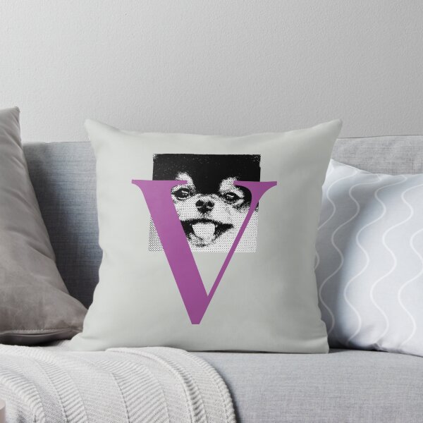 Item preview, BTS V Layover,  BTS Taehyung Layover, Yeontan, love me again, black and white/ purple V designed and sold by SoloAutenica.