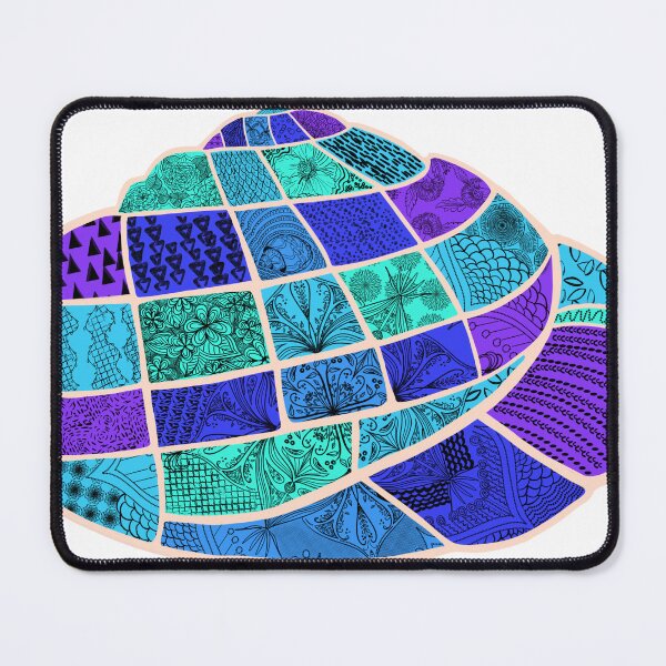 Item preview, Blue Turban Shell designed and sold by CarrieBrose.