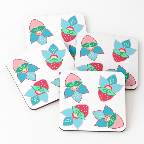 Item preview, Strawberry Floral by Niibidoon designed and sold by Niibidoon.