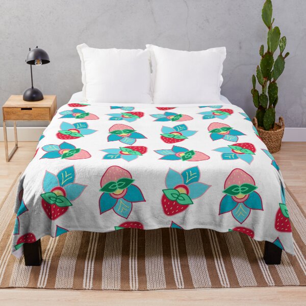 Item preview, Strawberry Floral by Niibidoon designed and sold by Niibidoon.