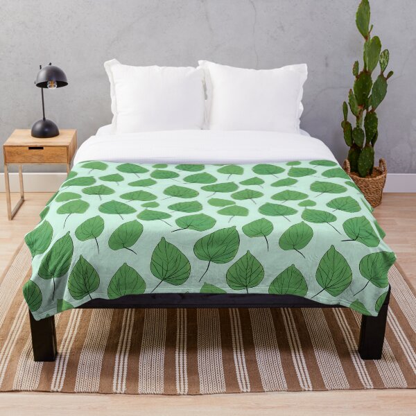 Item preview, Green Leaves Pattern 1 designed and sold by DigitalPatternx.