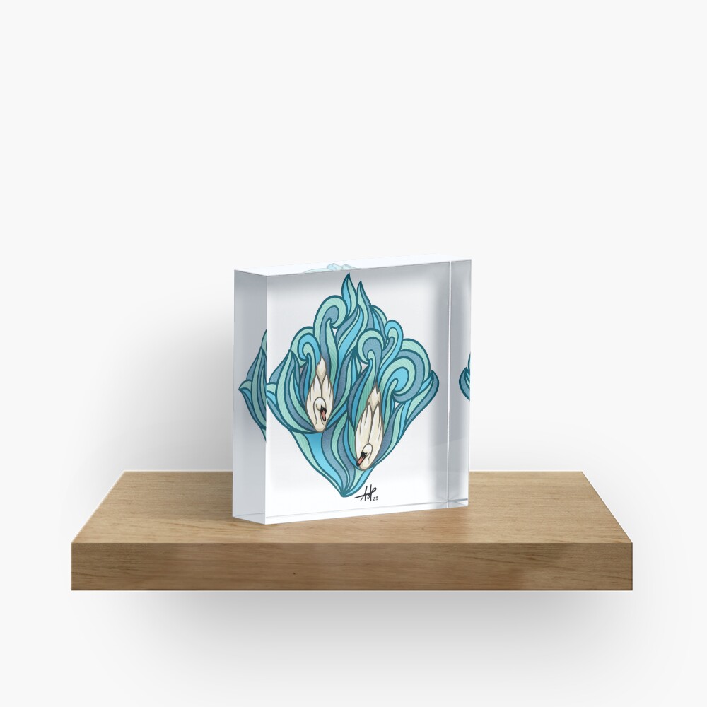 Item preview, Acrylic Block designed and sold by smoothfoxill.