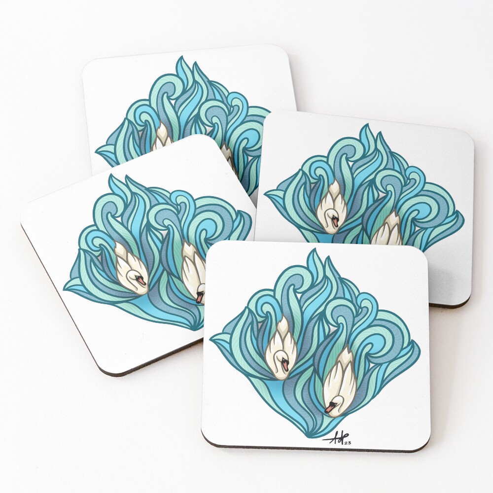 Item preview, Coasters (Set of 4) designed and sold by smoothfoxill.