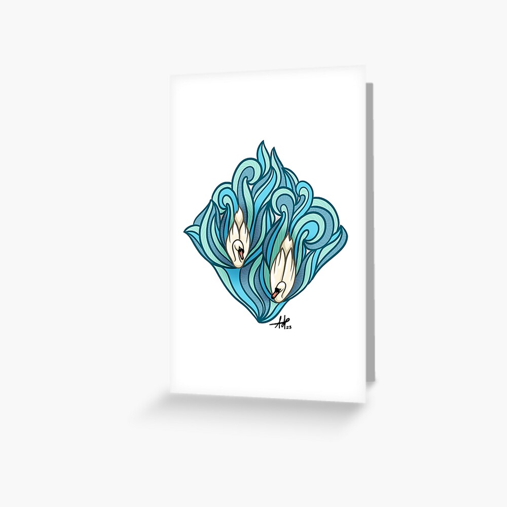 Item preview, Greeting Card designed and sold by smoothfoxill.