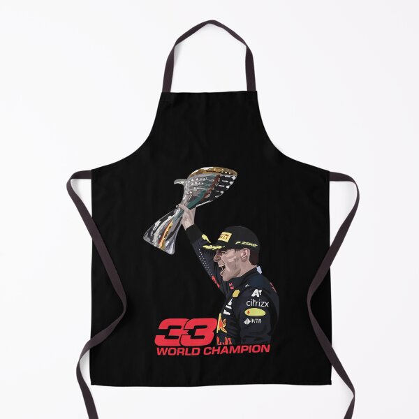Item preview, Verstappen Celebrating Dubai Gp 2021 World Champion With Trophy designed and sold by LuxuryDimdums.