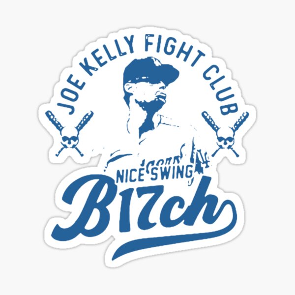 Joe Kelly - Nice Swing, Bitch - Face Mask (White) – The Ave Customs