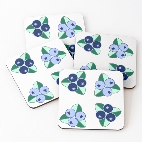 Item preview, Blueberry Floral by Niibidoon designed and sold by Niibidoon.