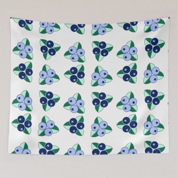 Item preview, Blueberry Floral by Niibidoon designed and sold by Niibidoon.