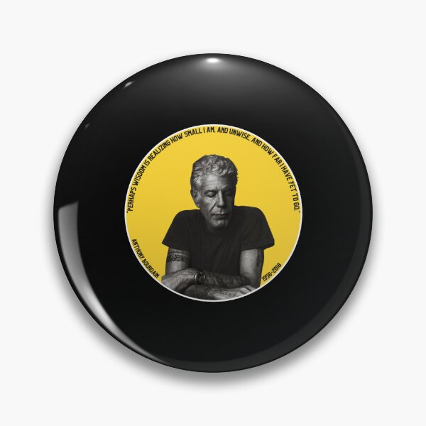 Item preview, Anthony Bourdain Quote Sticker designed and sold by CartabanShop.