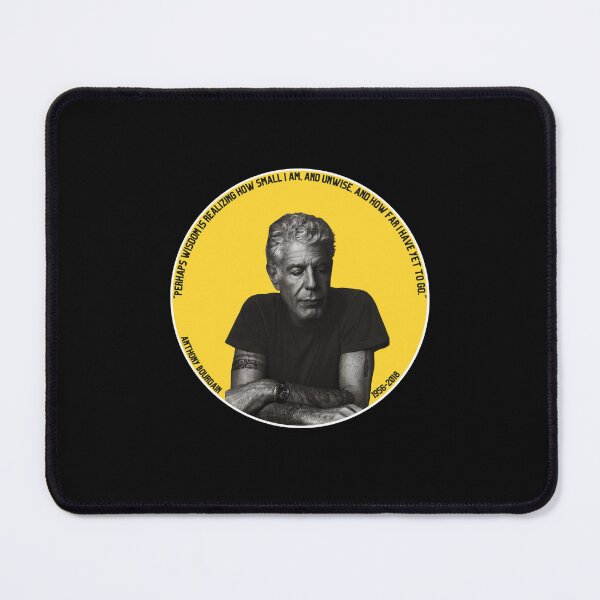 Item preview, Anthony Bourdain Quote Sticker designed and sold by CartabanShop.