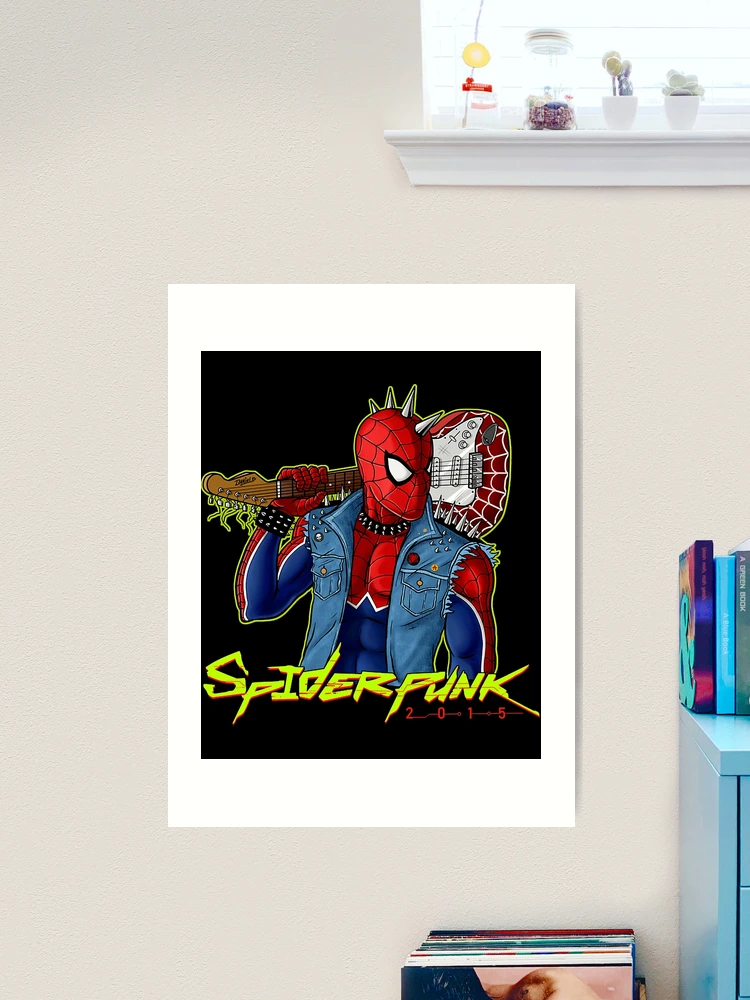 Spider punk, spiderverse, miles morales, spiderpunk, hobie brown, gwen  stacy Art Print for Sale by Kezia-hSingleta