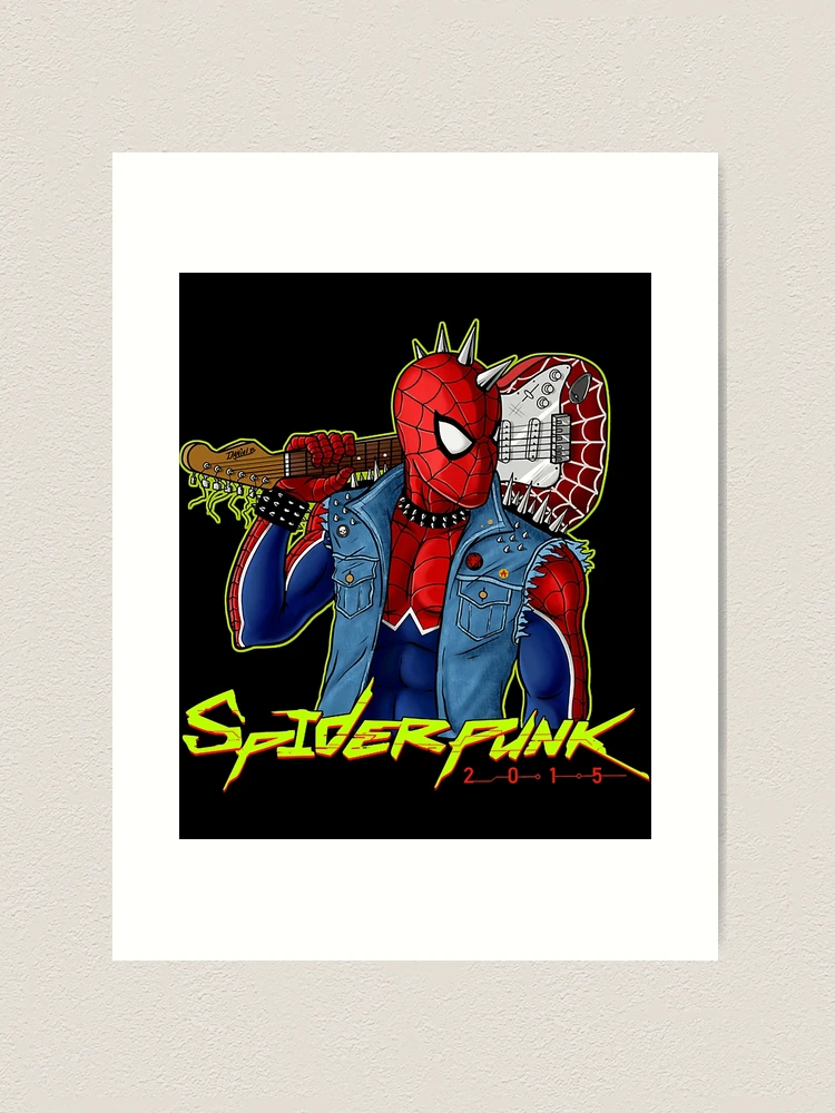 Spider punk, spiderverse, miles morales, spiderpunk, hobie brown, gwen  stacy Art Print for Sale by Kezia-hSingleta