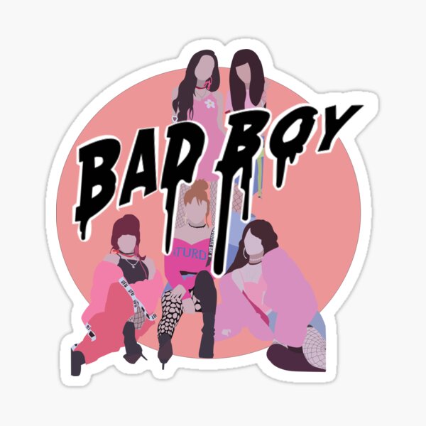Red Velvet- Bad Boy Pegatina
