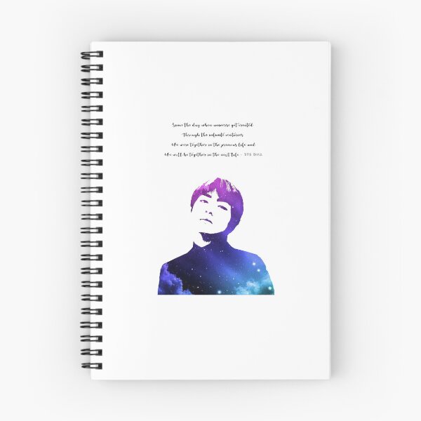 Item preview, BTS V DNA lyrics galaxy Design designed and sold by HelloDigitals.
