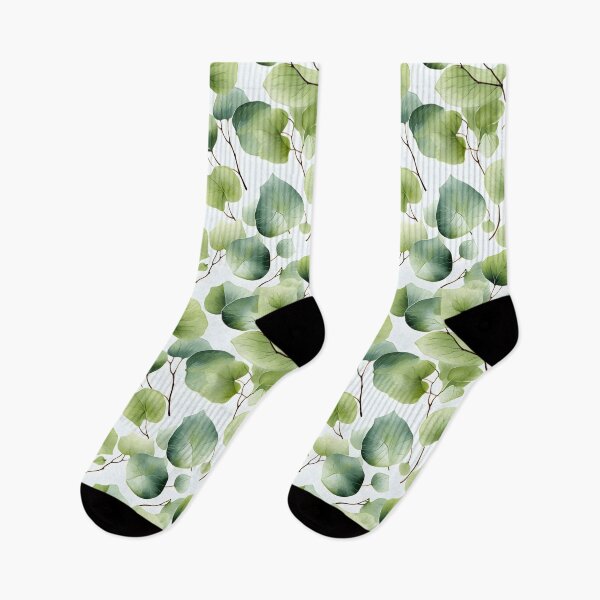 Item preview, Green Leaves Pattern 2 designed and sold by DigitalPatternx.