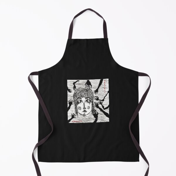 Item preview, Anxiety vent art emo gothic alt doodle girl designed and sold by Ramblngz-of-a-lunatic .