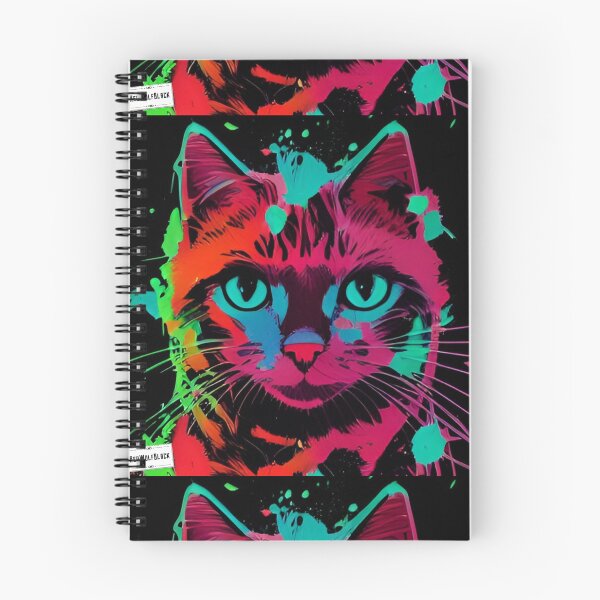 Item preview, Cute colorful cat cats 19 designed and sold by RedWolfDisigne.