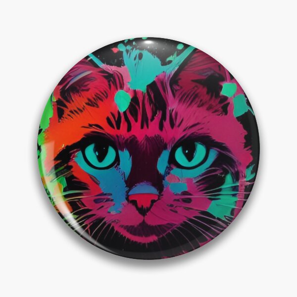 Item preview, Cute colorful cat cats 19 designed and sold by RedWolfDisigne.