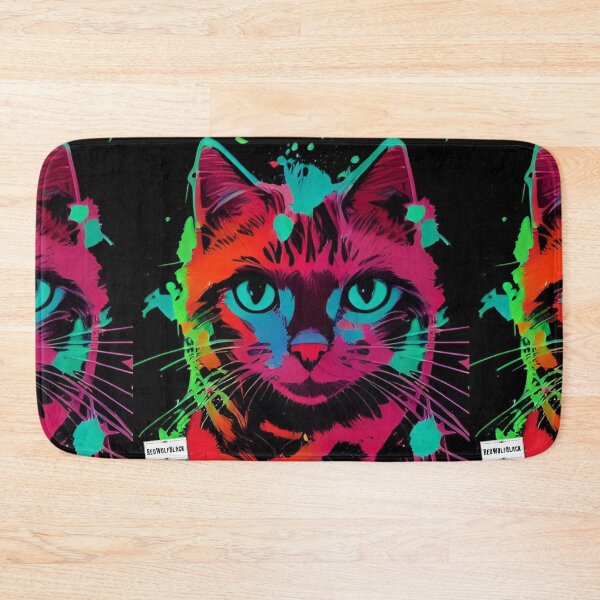 Item preview, Cute colorful cat cats 19 designed and sold by RedWolfDisigne.