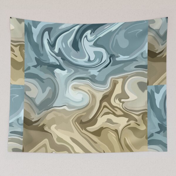Item preview, Silver and Gold Abstract designed and sold by slimbirdy.