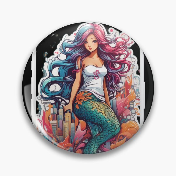 Item preview, Street Wave Mermaid designed and sold by SirenasWorld.