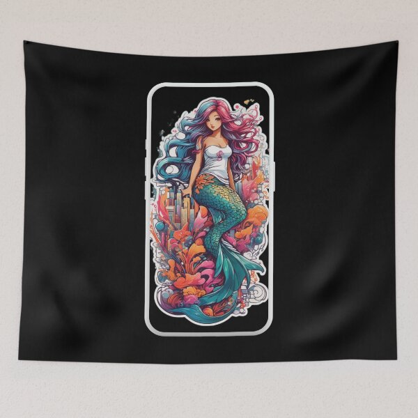Item preview, Street Wave Mermaid designed and sold by SirenasWorld.