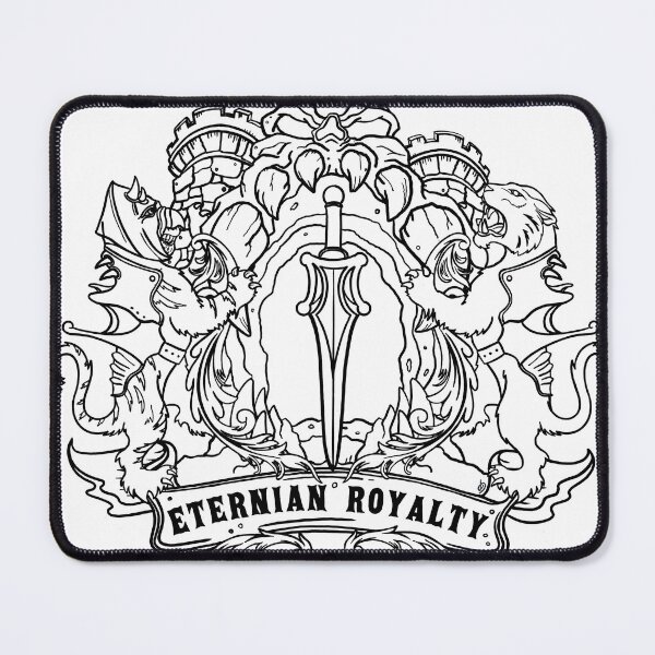 Item preview, Black & White Eternian Royalty Crest designed and sold by EternianRoyalty.