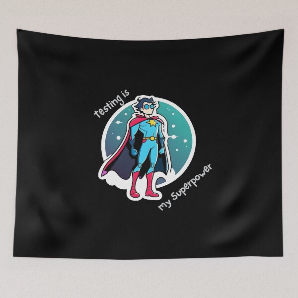 Item preview, Testing is my superpower designed and sold by soloveyko.