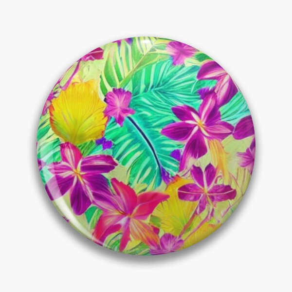 Item preview, Abstract Tropical Floral Pattern designed and sold by calibrit.