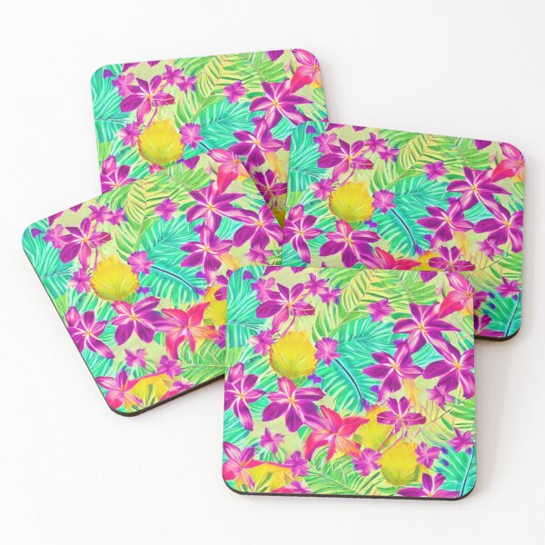 Item preview, Abstract Tropical Floral Pattern designed and sold by calibrit.