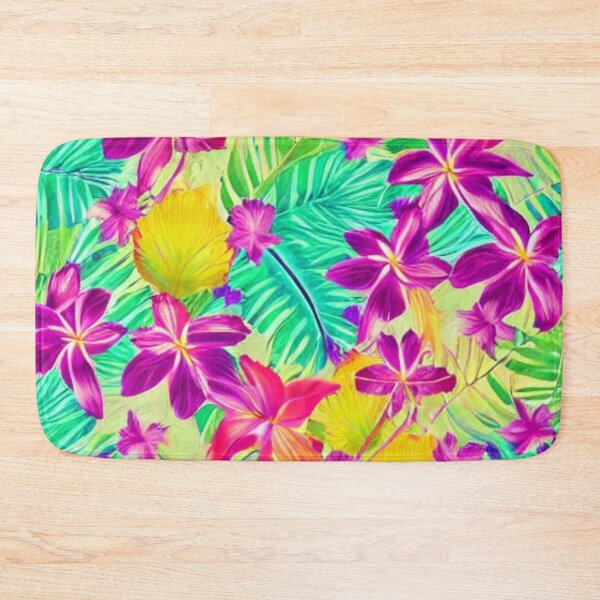 Item preview, Abstract Tropical Floral Pattern designed and sold by calibrit.