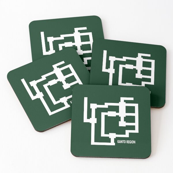 Item preview, Kanto Region Map designed and sold by berriossantana.