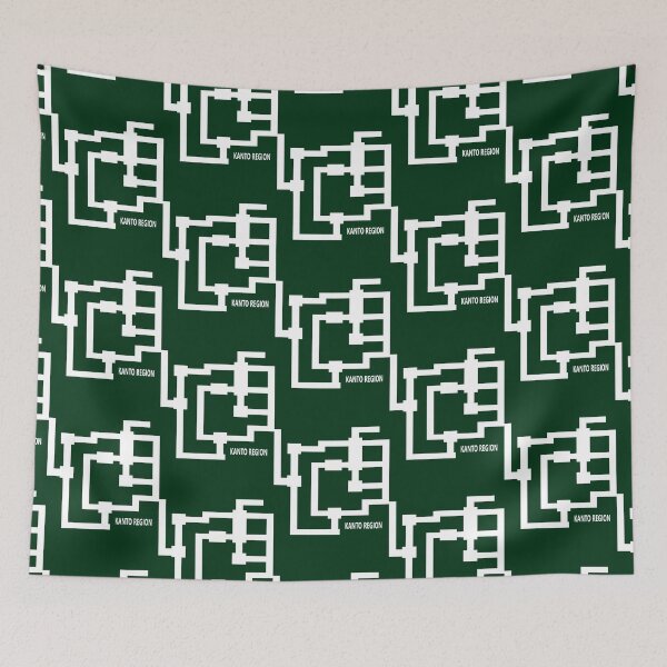 Item preview, Kanto Region Map designed and sold by berriossantana.