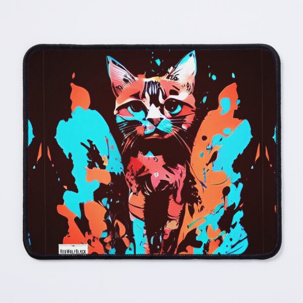 Item preview, Cute colorful cat cats 20 designed and sold by RedWolfDisigne.