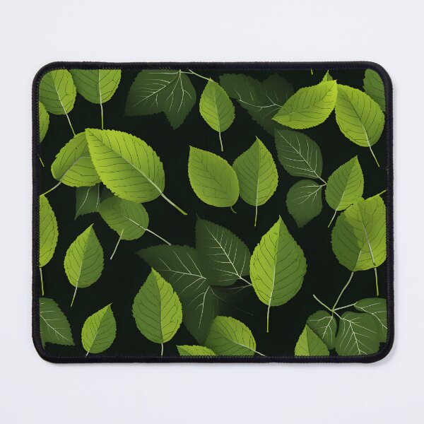 Item preview, Green Leaves Pattern 6 designed and sold by DigitalPatternx.