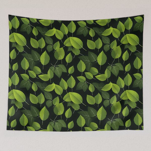 Item preview, Green Leaves Pattern 6 designed and sold by DigitalPatternx.