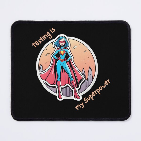 Item preview, Testing is my superpower designed and sold by soloveyko.