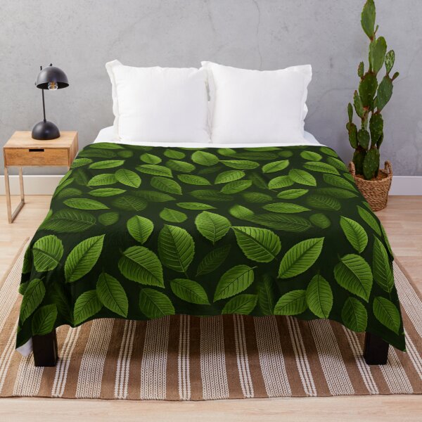 Item preview, Green Leaves Pattern 7 designed and sold by DigitalPatternx.