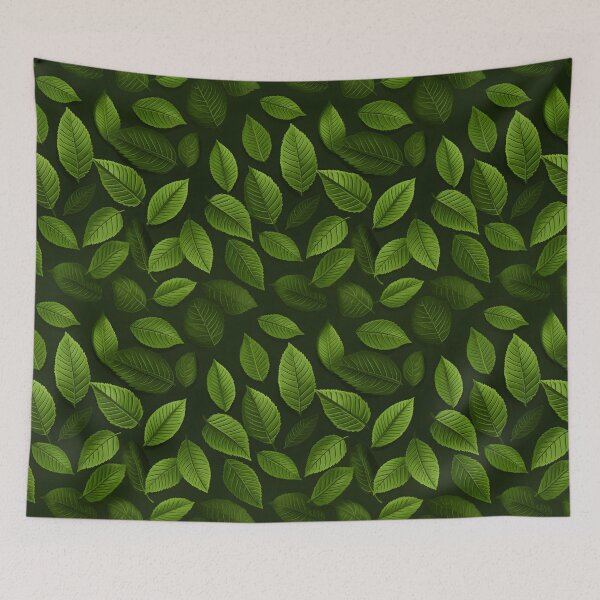 Item preview, Green Leaves Pattern 7 designed and sold by DigitalPatternx.