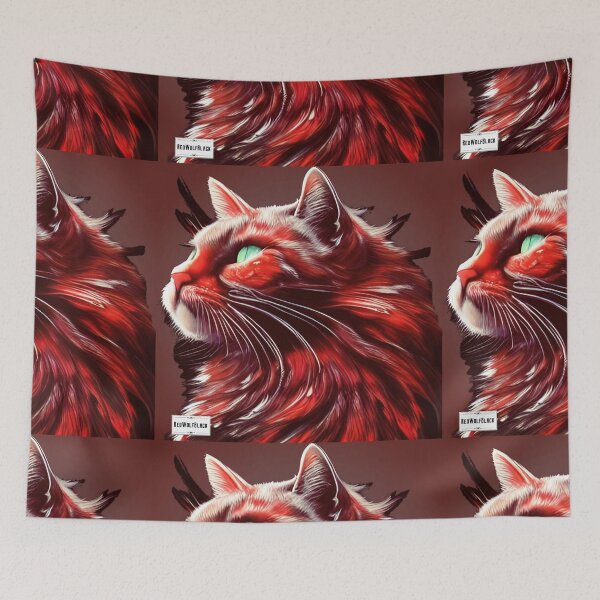 Item preview, Cute colorful cat cats 21 designed and sold by RedWolfDisigne.