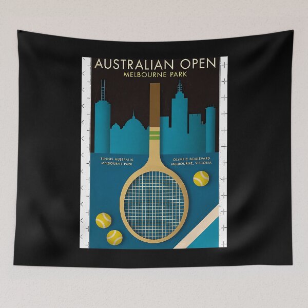 Item preview, Australian OPEN - Melbourne Tennis Poster	 designed and sold by dinnakelby.