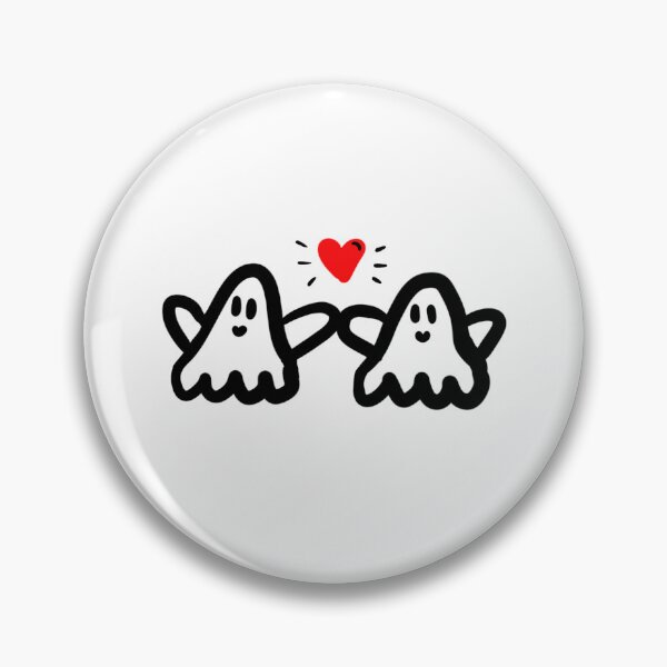 Item preview, Ghosts in Love Sticker designed and sold by MADKDESIGNS.