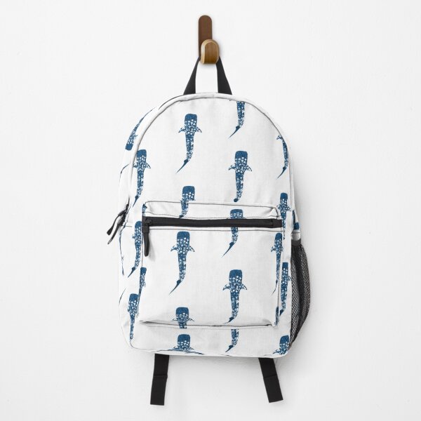 Item preview, Whale Shark Cyanotype Botanical Art Blue Bower Art designed and sold by Blue Bower Art.
