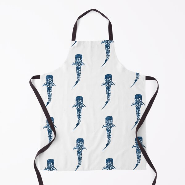 Item preview, Whale Shark Cyanotype Botanical Art Blue Bower Art designed and sold by Blue Bower Art.