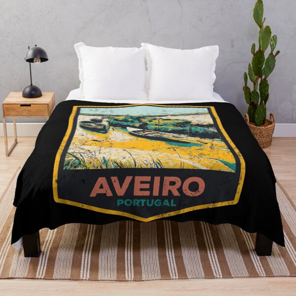 Item preview, Tranquil Aveiro Lagoon Illustration | Captivating Portuguese Landscape designed and sold by Lemomo-artworks.