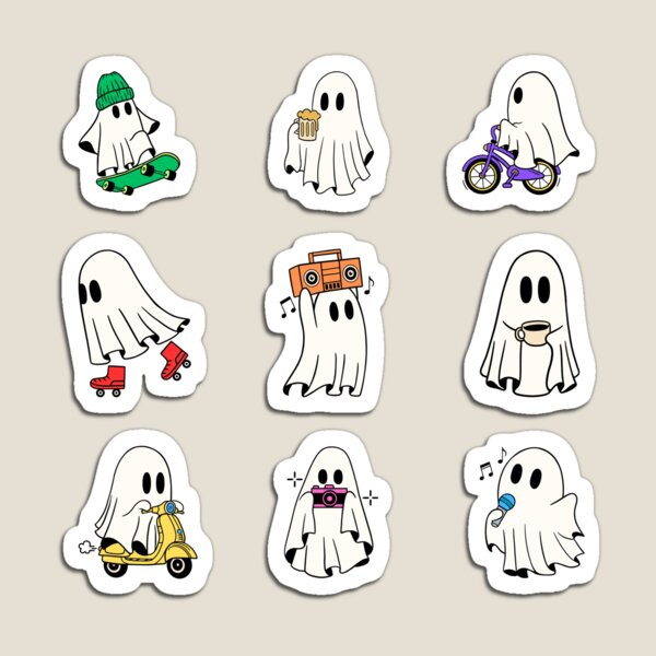 Item preview, Cute Ghost Halloween designed and sold by catSlave-Art.