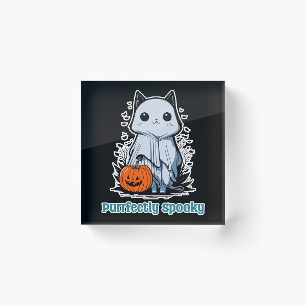 Item preview, Purrfectly Spooky designed and sold by ThreadmyCanvas.